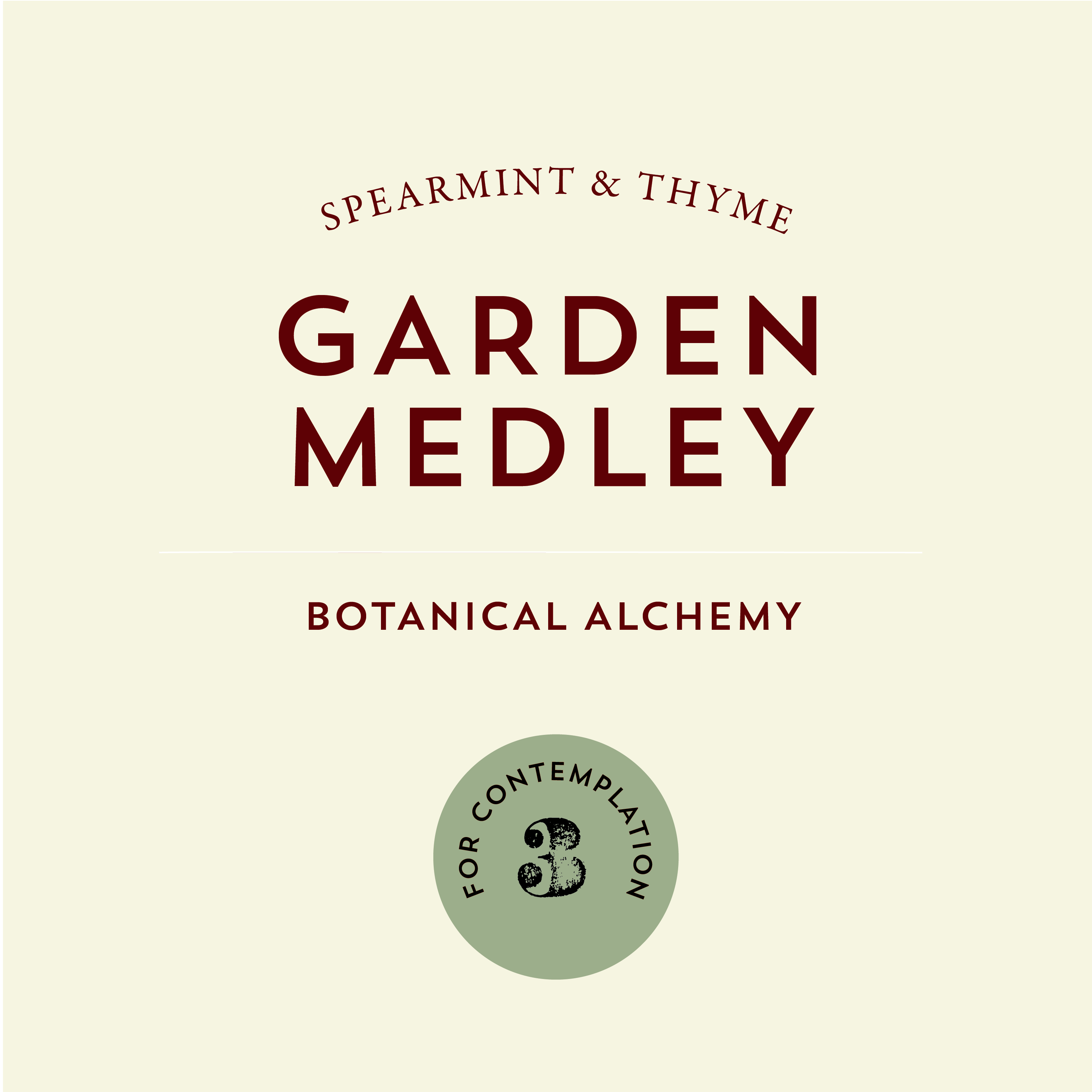 Garden Medley - Inspired by Lacock Abbey's herb gardens, where nuns once cultivated plants for healing and wisdom.
