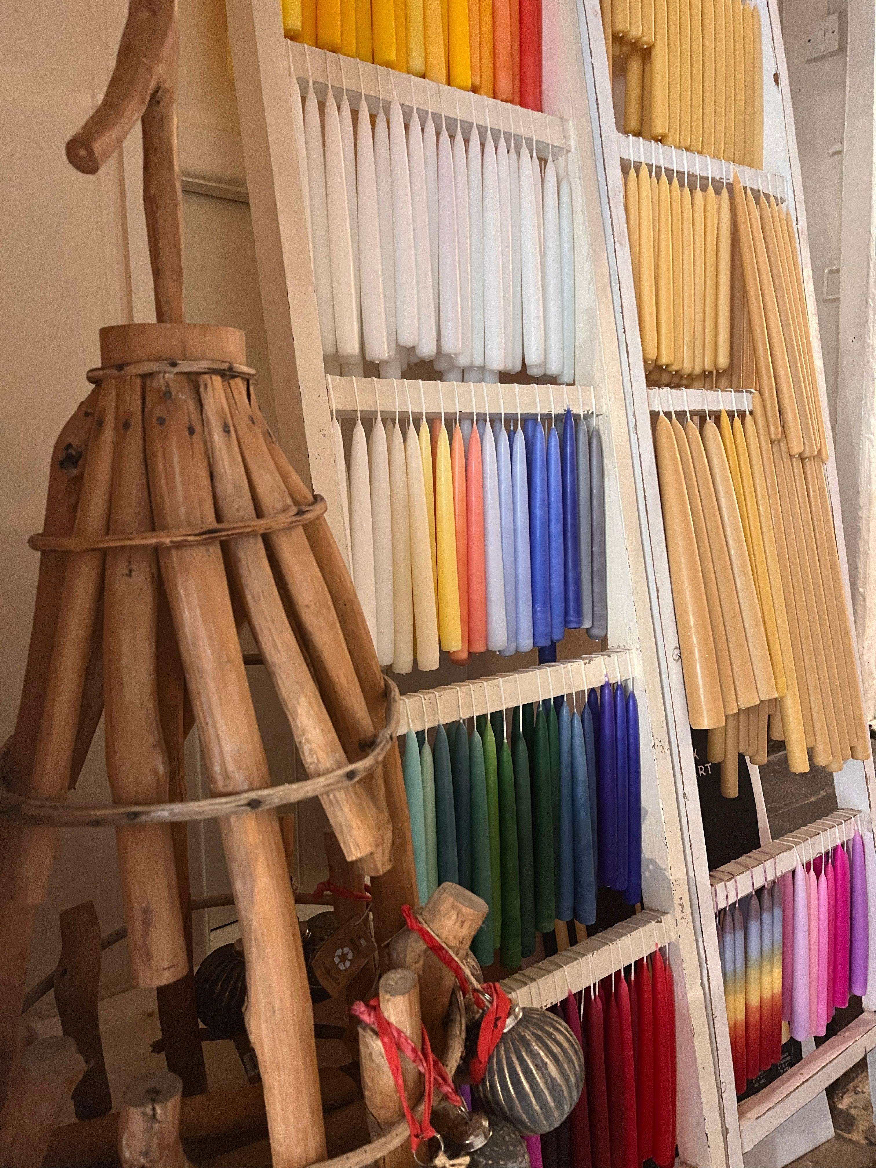 Dipped Coloured Candles