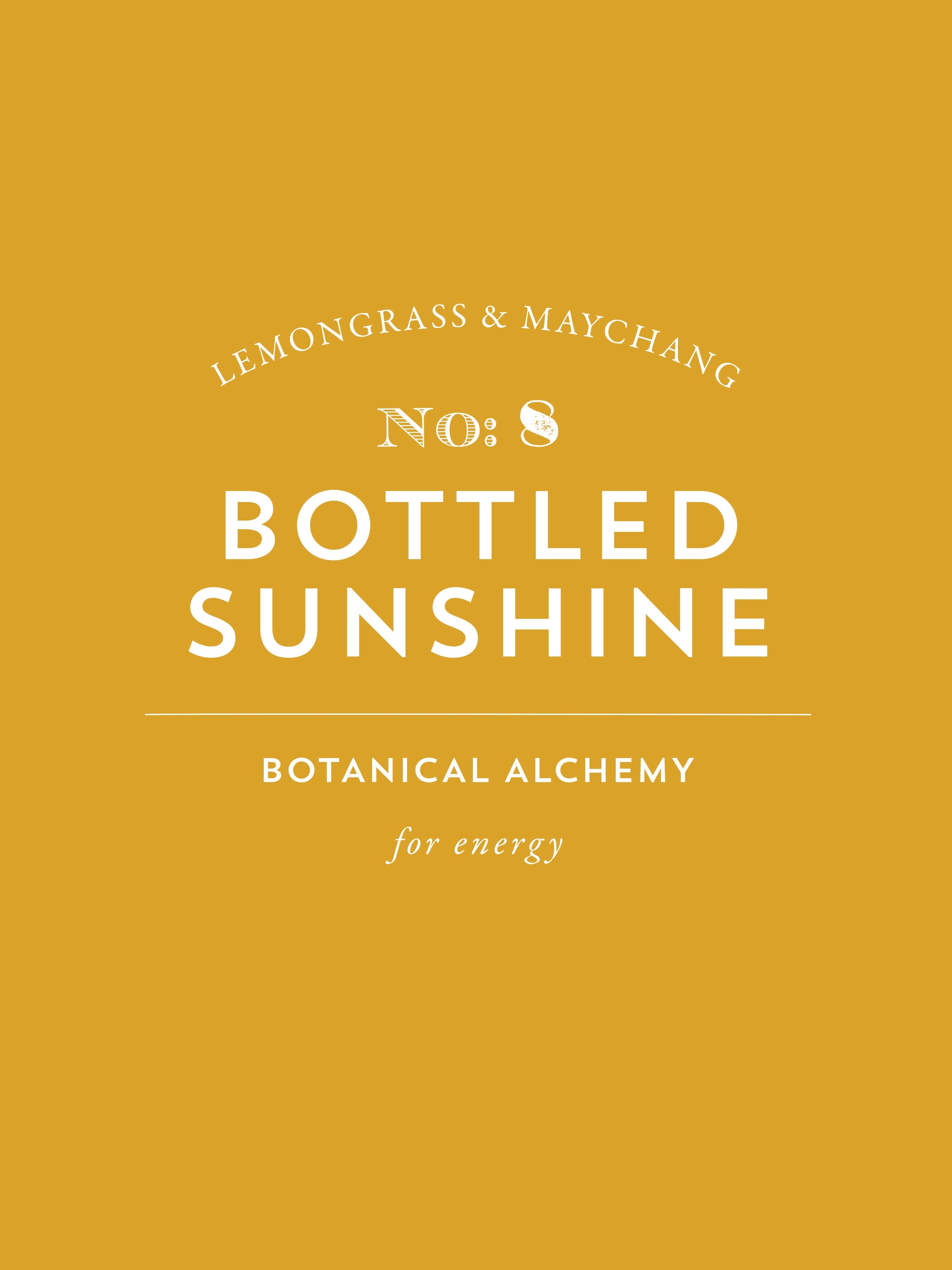 Bottled Sunshine -Inspired by the light streaming through the Abbey's stained-glass windows, filling every space with warmth.