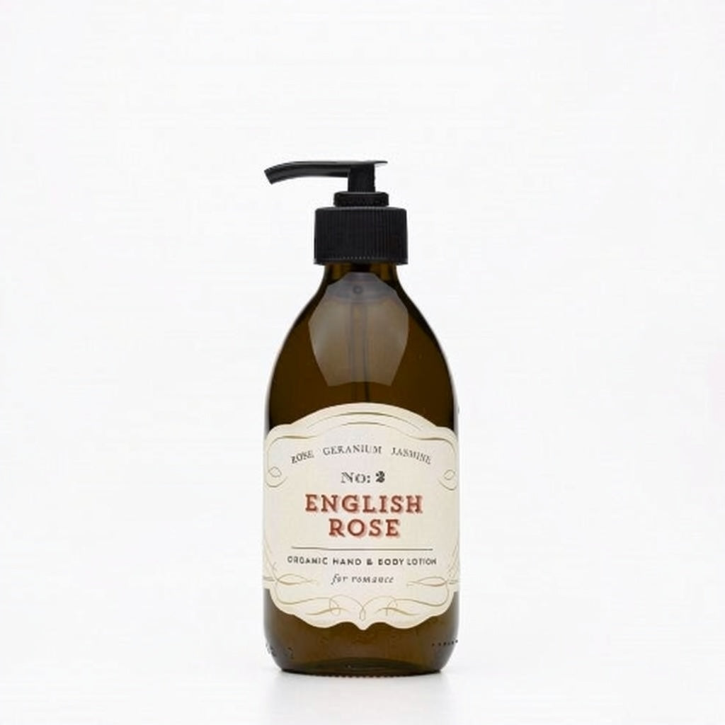No. 2: English Rose - Organic Hand & Body Lotion