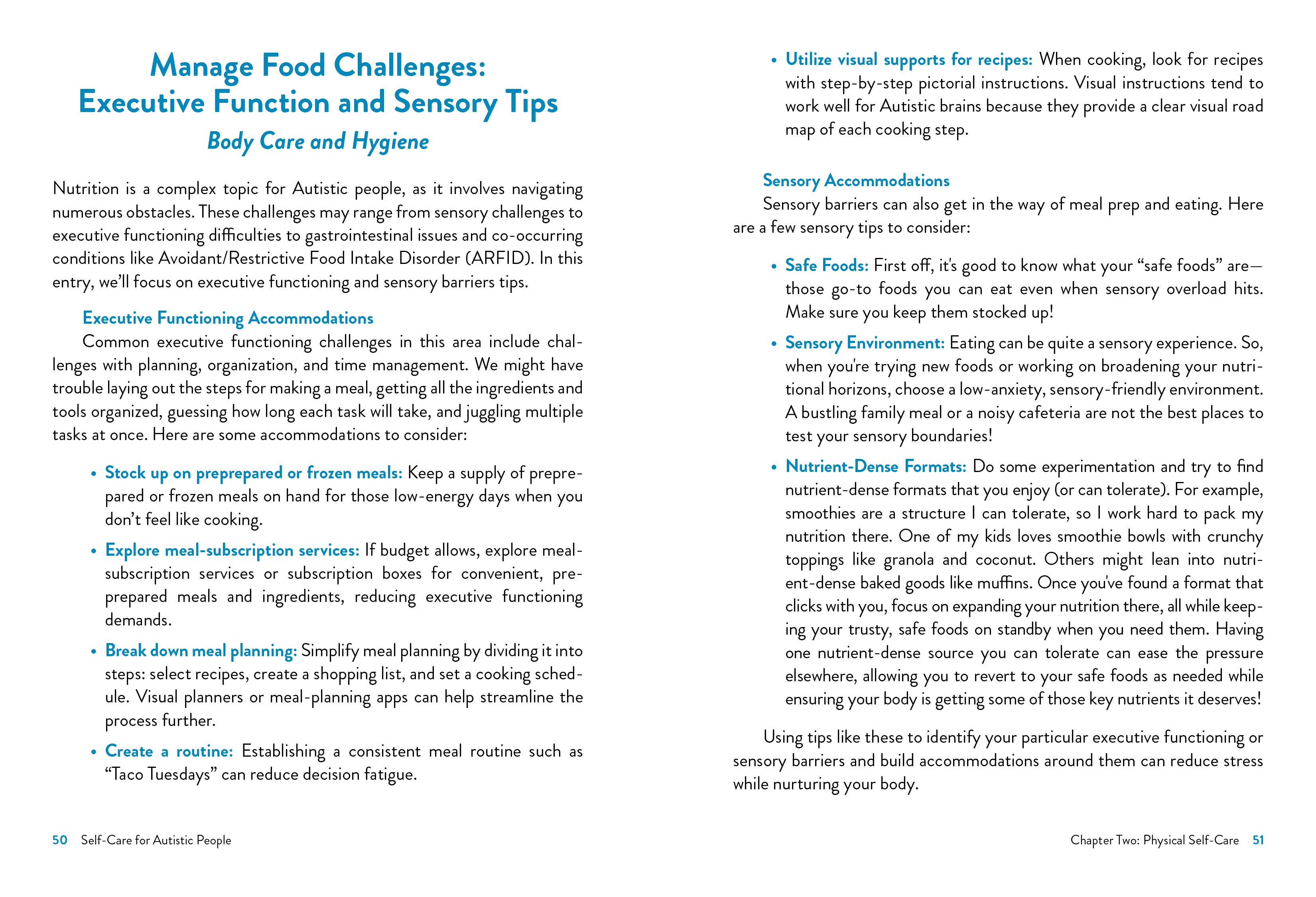 Self-Care for Autistic People