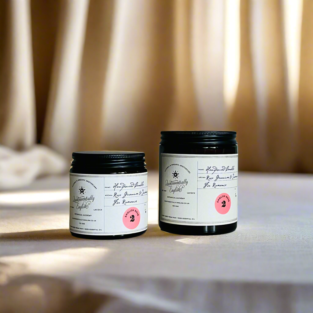 No. 2: English Rose Candle - Little Ritual in a Candle Jar