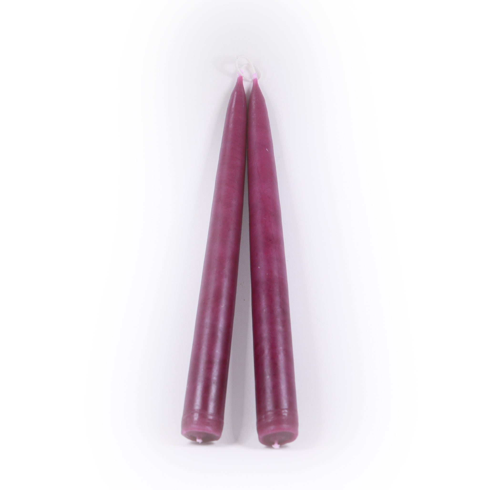 Dipped Coloured Candles - Magenta