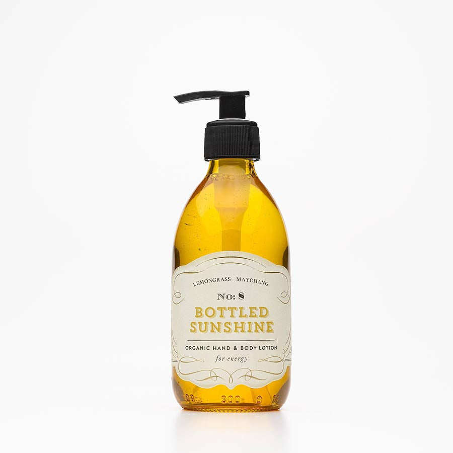 Vegan and cruelty-free body lotion with lemongrass essential oil