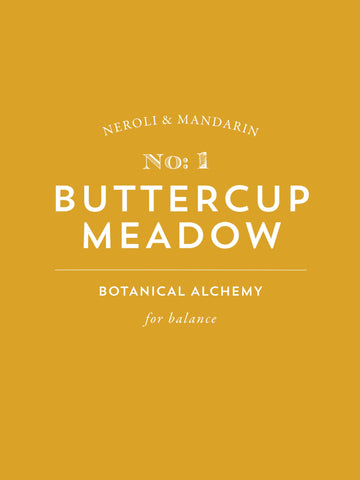 Buttercup Meadow - Inspired by the golden fields of Buttercup's and sun-dappled meadows surrounding Lacock Abbey.