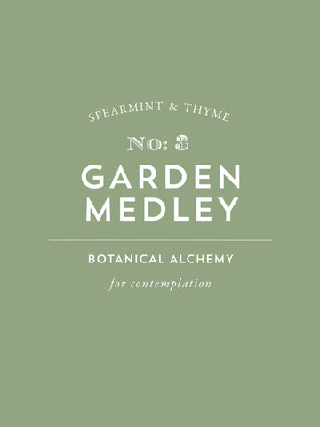 Garden Medley - Inspired by Lacock Abbey's herb gardens, where nuns once cultivated plants for healing and wisdom.