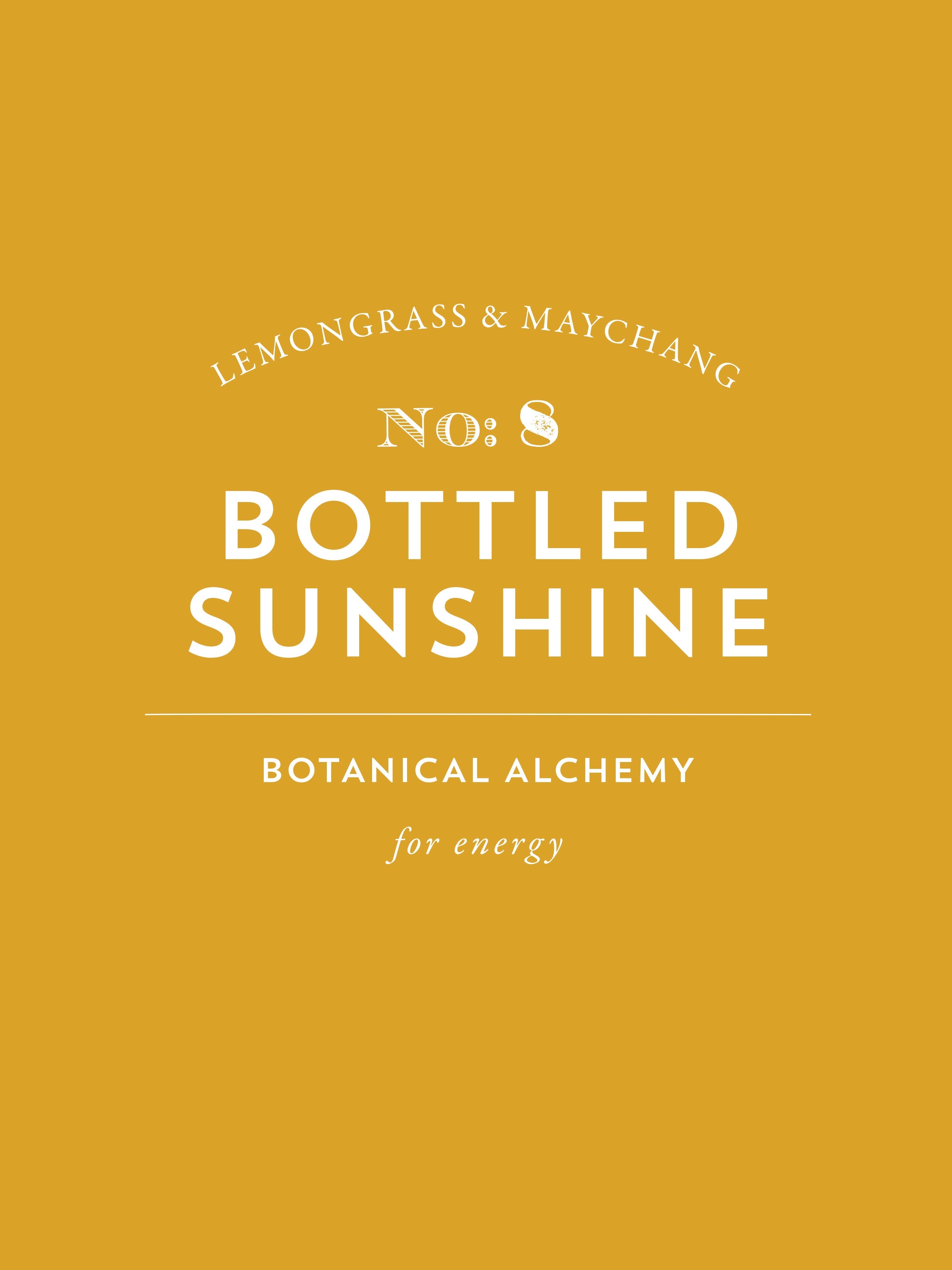 Bottled Sunshine -Inspired by the light streaming through the Abbey's stained-glass windows, filling every space with warmth.