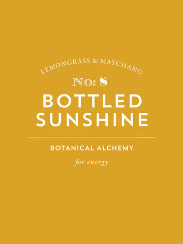 Bottled Sunshine -Inspired by the light streaming through the Abbey's stained-glass windows, filling every space with warmth.