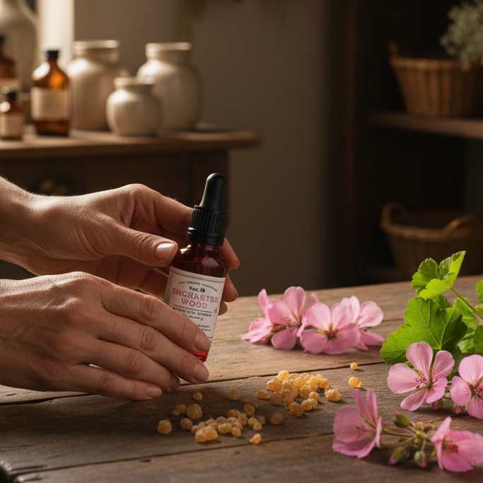 No. 10: Enchanted Wood Massage Oil  - Luxurious Hydrating Massage Oil | Handmade in the UK