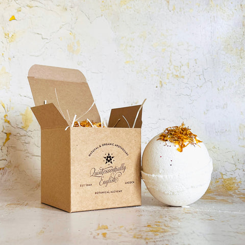 Bottled Sunshine Bath Bomb in a Box