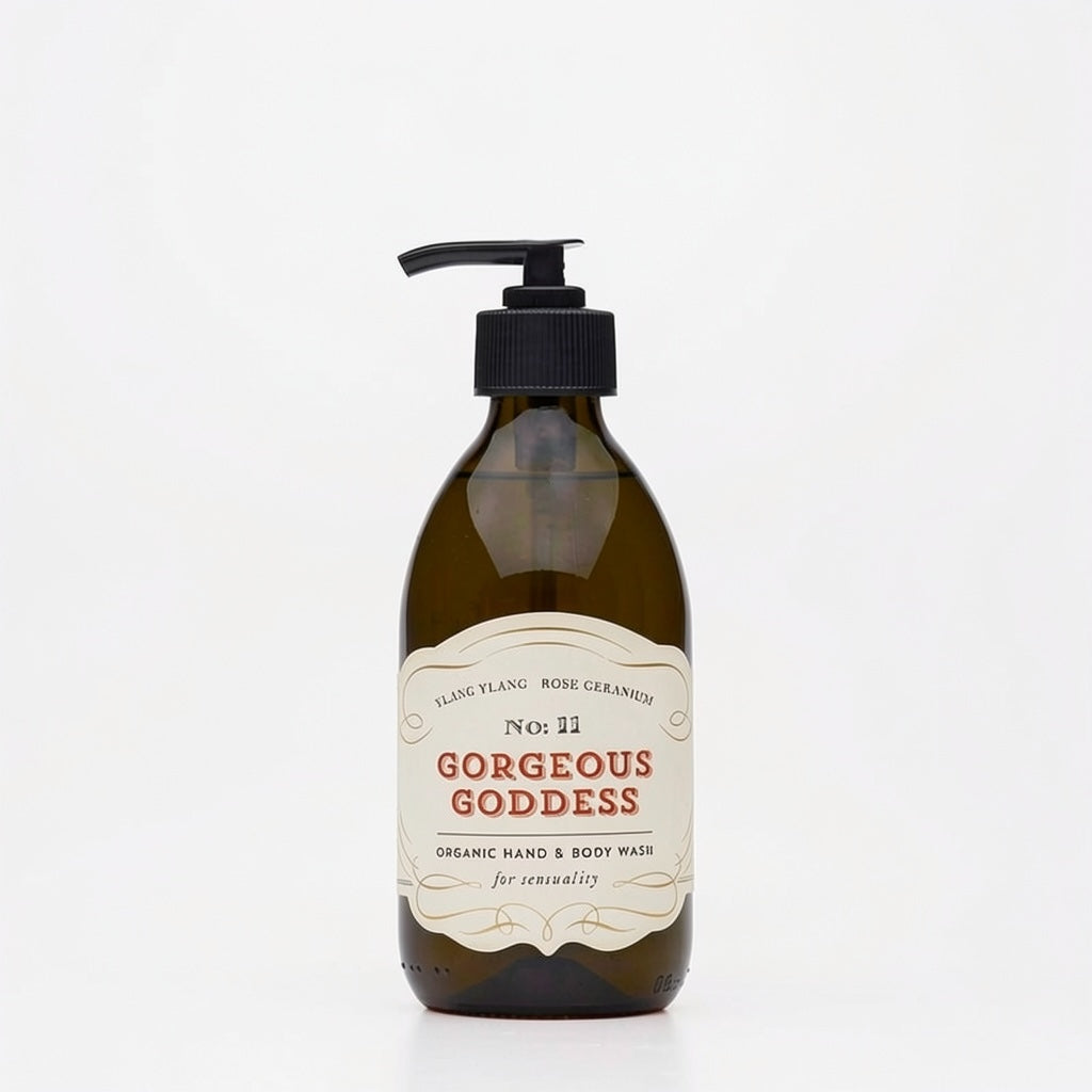 No. 11: Gorgeous Goddess Organic Hand & Body Wash - Rose Geranium & Ylang Ylang