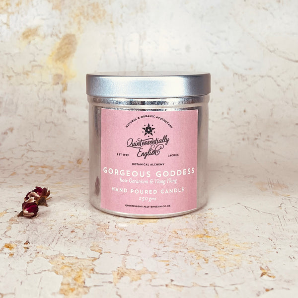 No.11: Gorgeous Goddess Tin Candle