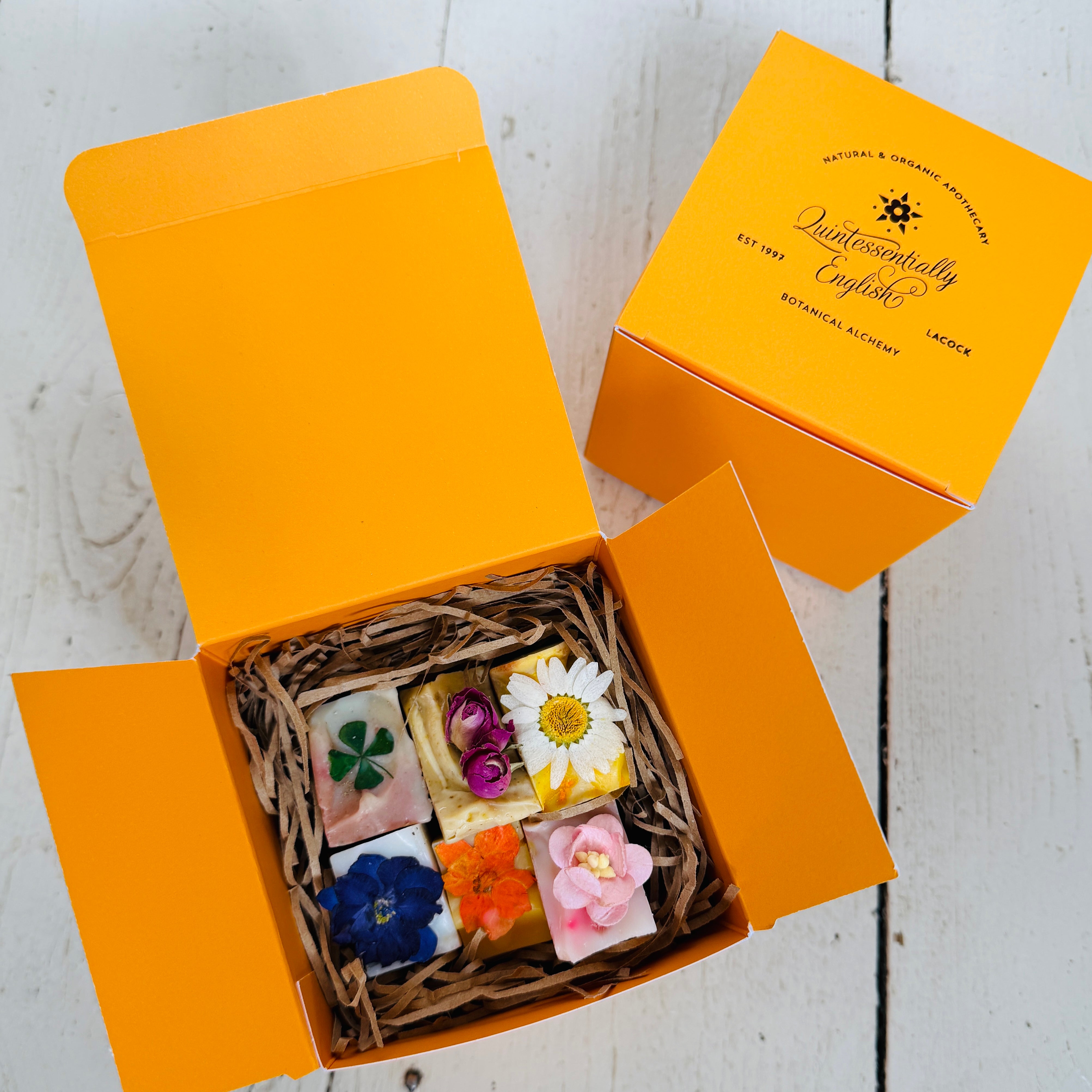Summer Bloom Organic Handmade Soap Gift Box