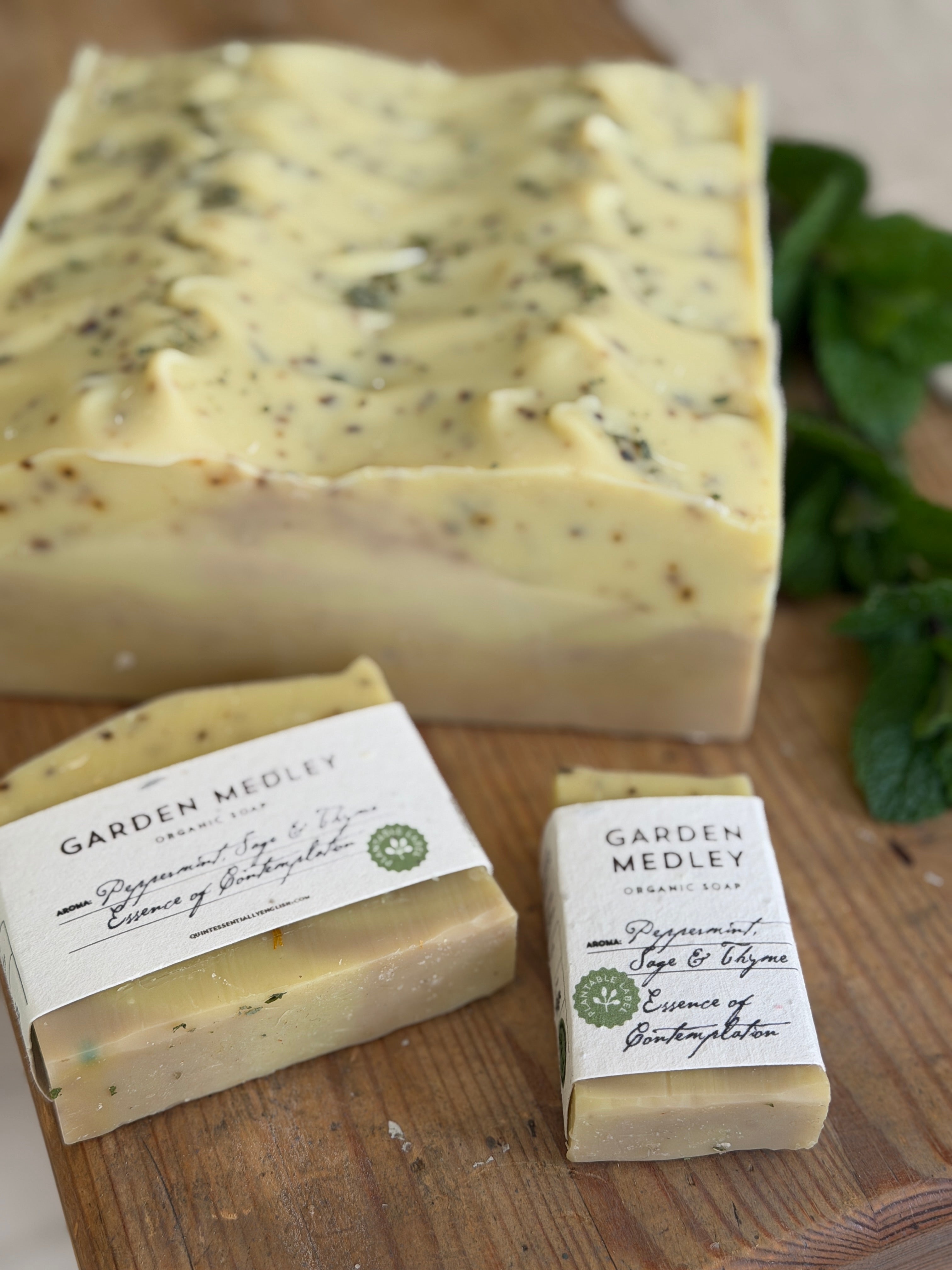 No.3 GARDEN MEDLEY | ORGANIC HANDMADE SOAP