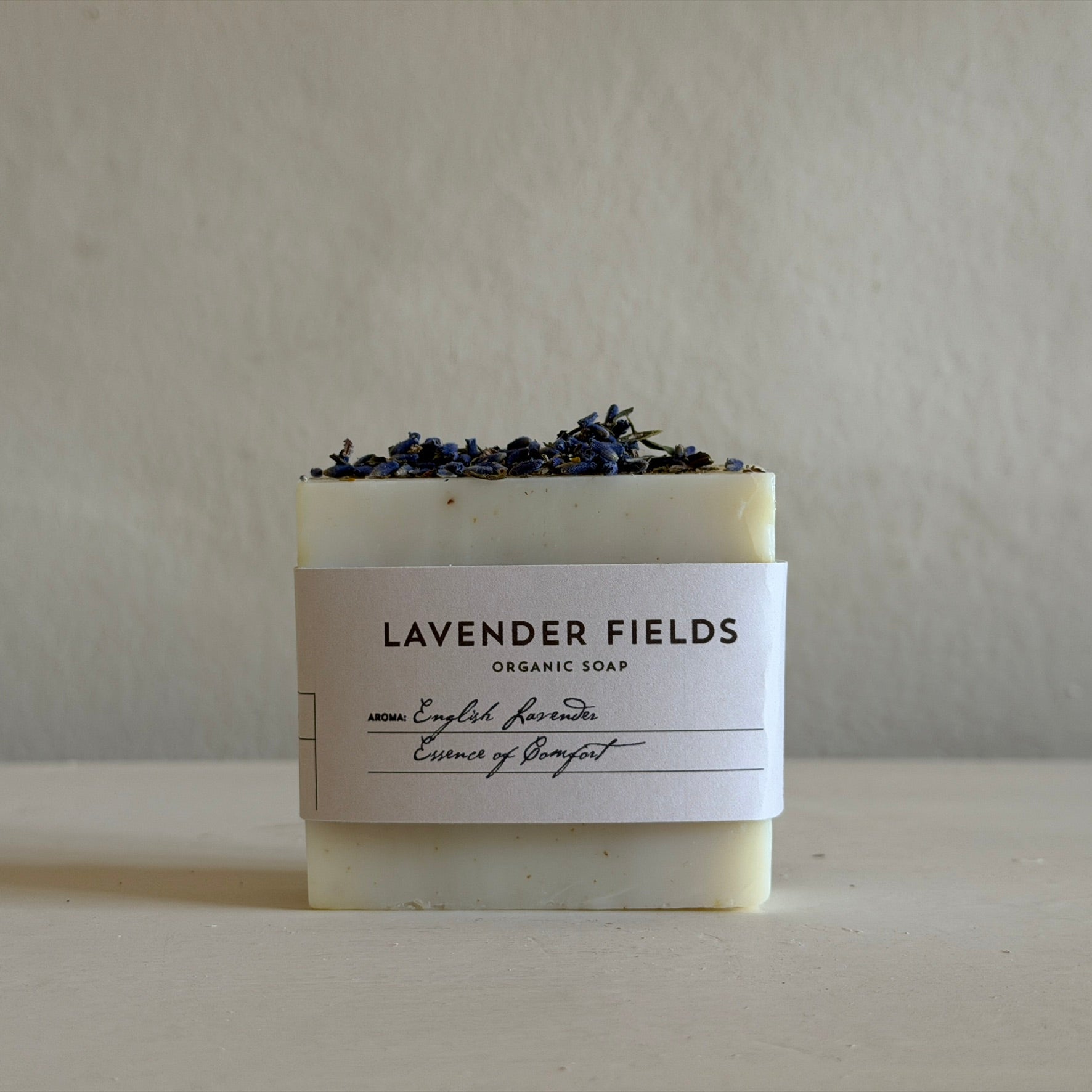 Lavender Fields Organic Soap - Made in Lacock, Wiltshire, Uk