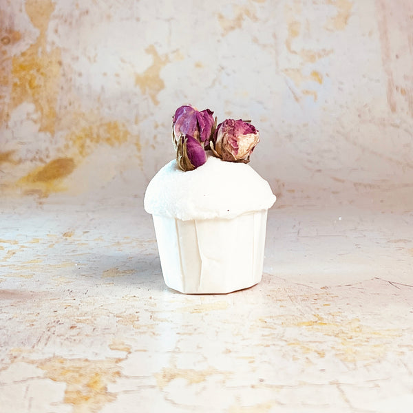 No: 2. English Rose Bud Bath Cupcake