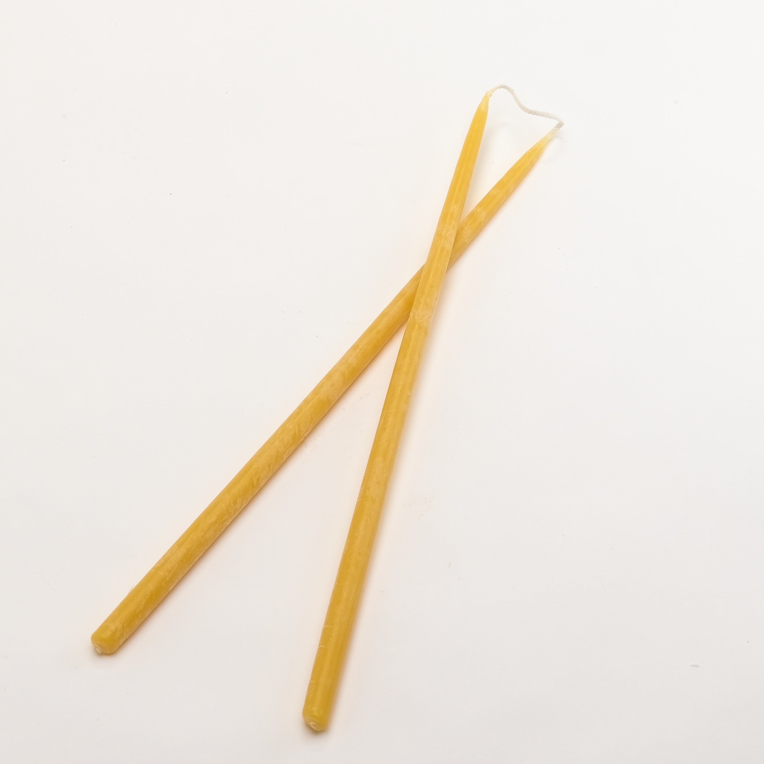 Pure English Beeswax Thin Candles - Long Taper