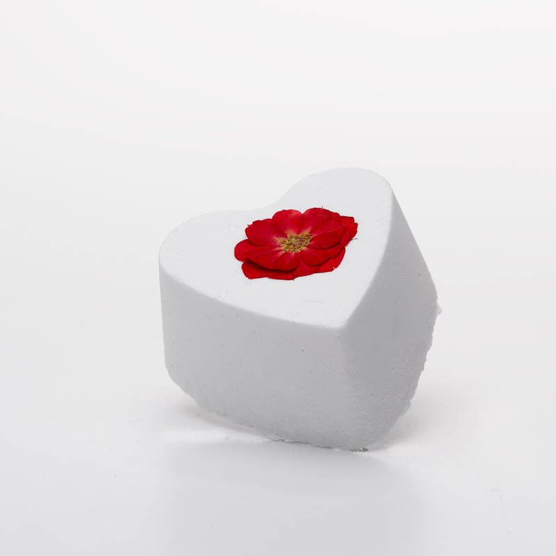 No.2 English Rose Heart Bath Bomb